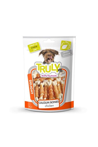 TRULY KÖPEK ÖDÜL KEMİK TAVUK SARGI 90gr