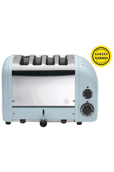 Dualit 47036 Classic 4-Chamber Toaster - Glacier Blue