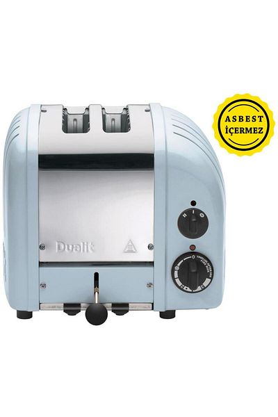 Dualit 27036 Classic 2-Chamber Toaster - Glacier Blue