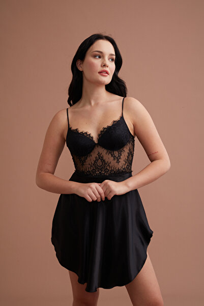 Marpessa Dantelli Sırt Detaylı Gecelik