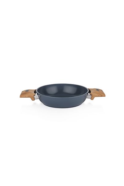 Schafer Fiesta Ceramic Pan 20 Cm-1 Piece-Black