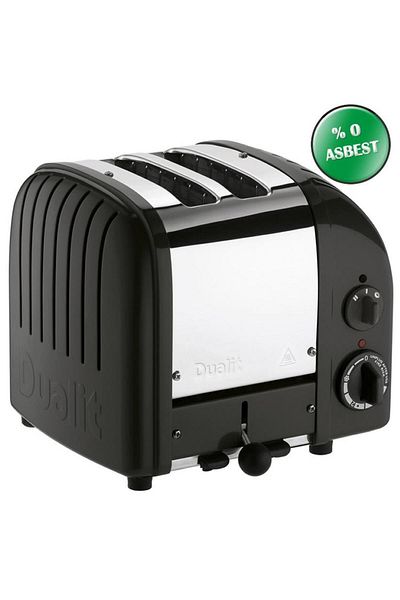 Dualit 27035 Classic Black Toaster - 2 Chambers