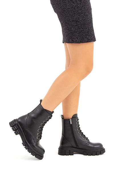 Tamer Tanca Women's Leather Boots 927 40297 Bn Boots Sk22/23