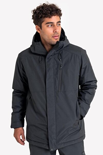 Lescon 23ktep001052-fw معطف مقاوم للماء للرجال 23k-1052