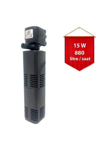 Venusaqua 6006F 880 L/H 15 W Aquarium Inner Filter