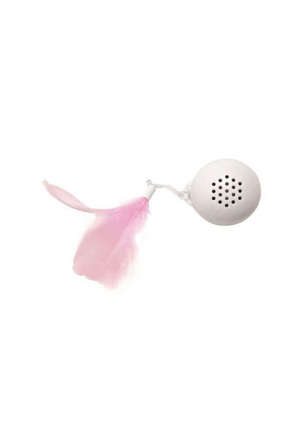 M-PETS Swing Ball Interactive Cat Toy White