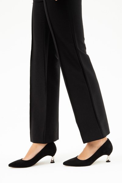 KEMAL TANCA Tamer Tanca Kadın Vegan Topuklu Ayakkabı 22 8001 Bn Ayk Sk20-21