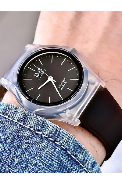 Q&Q  Women's Waterproof Plastic Cord Wristwatch