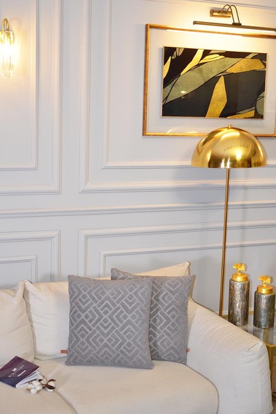 BİRHOME Evita Jakar Special Design 2-Piece Decorative Throw Pillow Case 43X43 cm (Anthracite)