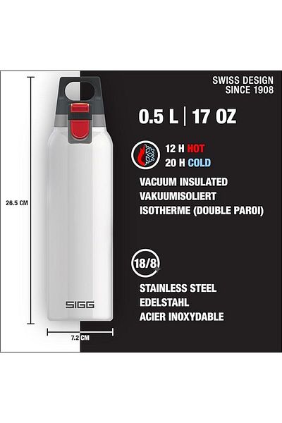 SIGG H &amp; C One Thermos 0.5L,White White