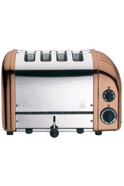 Dualit 47390 Classic - 4-Chamber Copper Toaster