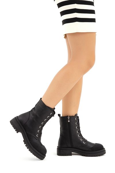 Tamer Tanca Women's Genuine Leather Casual Boots 786881321 Bn Boots Sk22/23