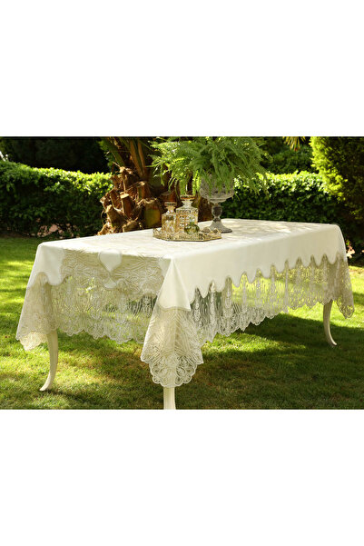 Daimon Home Leila Model Güpürlü Masa Örtüsü