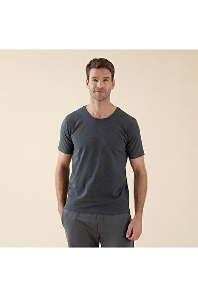 Chakra Top de pijama cu detalii Wilson Charcoal