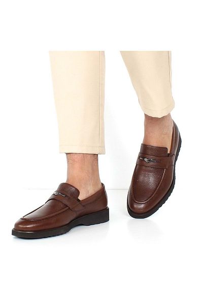 Fosco 2893 Genuine Leather Eva Sole Men's Classic Shoes