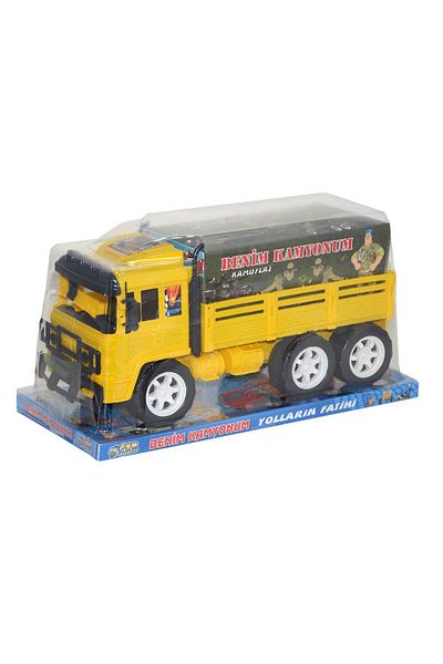 CAN OYUNCAK Fabbatoys Vacuum Friction Roads Conqueror Military Truck