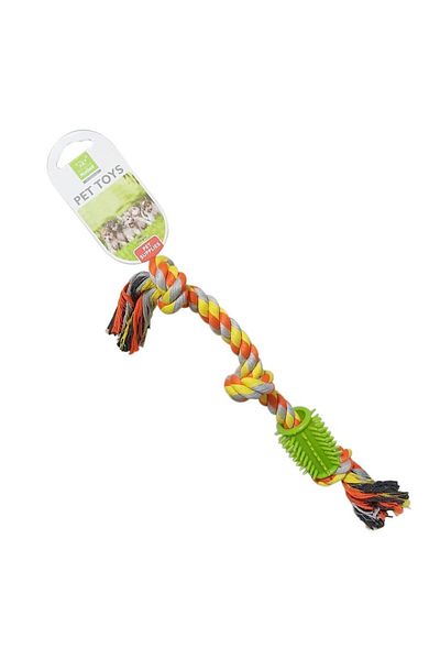 Nunbell Spiky Dog Teeth Scratching Toy with Dental String