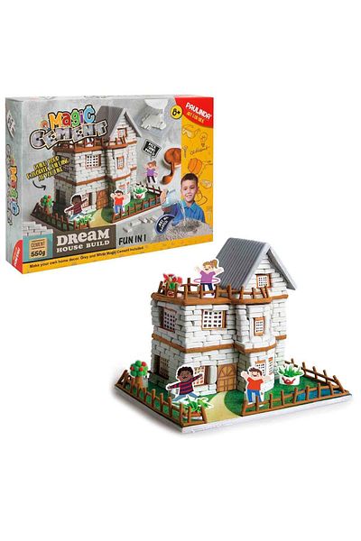 Paulinda Magic Cement Build the Dream House Magic Cement Kids Building Set