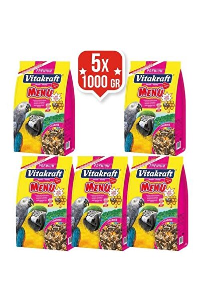 Vitakraft Papağan Menü Premium Jodvital X 5 Adet