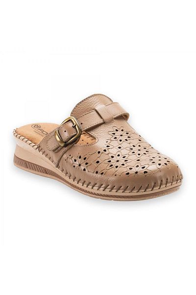 Forelli 80625 Cary-h Γυναικείες παντόφλες με μονή πόρπη Mink