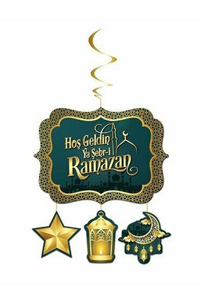 Patladı Gitti Hoşgeldin Ya Şehr-i Ramazan 3Lü Tavan Süs