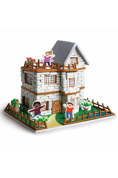 Paulinda Magic Cement Build the Dream House Magic Cement Kids Building Set