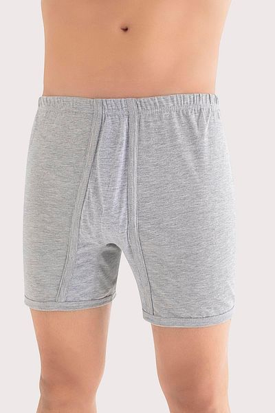Arma Yıldız Ανδρικό σώβρακο Boxer 6 Pack Γκρι 100% βαμβακερό χτενισμένο βαμβάκι