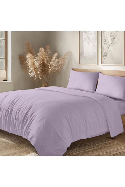 Evim Lilac 160X220 cm 100% Cotton Akfilm Duvet Cover Set