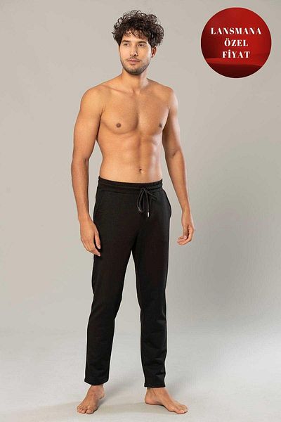 Weweus Erdem Μαύρο Ανδρικό Παντελόνι Jogger 2 Thread 226 Χρώμα Μαύρο Μέγεθος Xl 335108