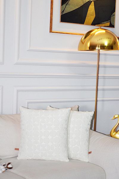 BİRHOME Nova Jakar Special Design 2 τεμαχίων Διακοσμητικό Κάλυμμα Μαξιλαριού Ριχτάρι 43x43 cm (ΚΡΕΜ)
