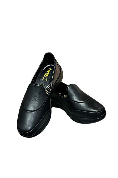 FOREX Tam Ortopedik İçi Dışı Hakiki Deri Hafif Taban Kadın Ayakkabı