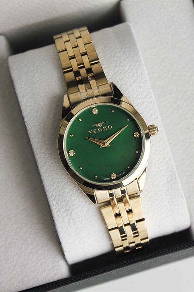 FERRO F40141B6 Women's Watch with Steel Band