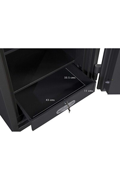 Mahmayi Secure 106A Digital Fire Safe Box for Home & Office with Electronic Lock for Documents