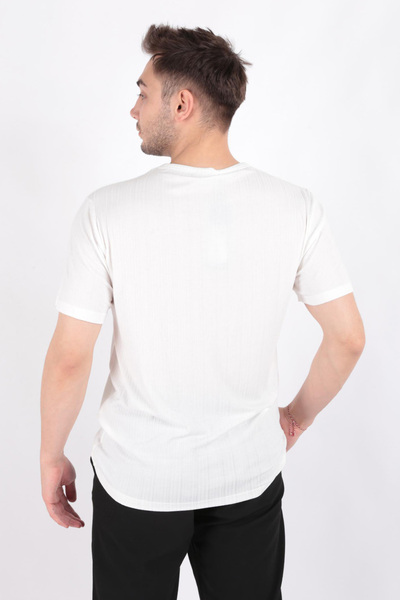 Cazador 4153 Ανδρικό μπλουζάκι με λαιμόκοψη