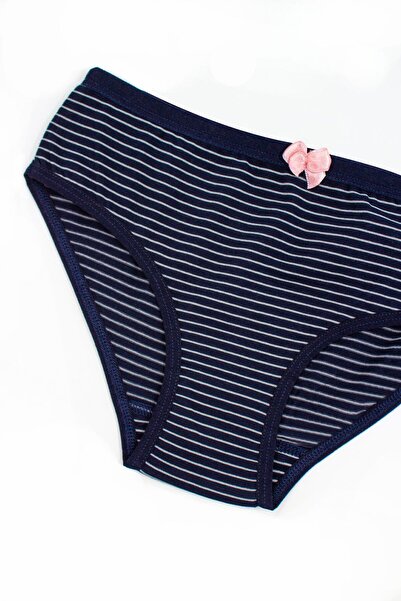 Öts Kız Çocuk 6'lı Baskılı Pamuklu Likralı Külot Slip