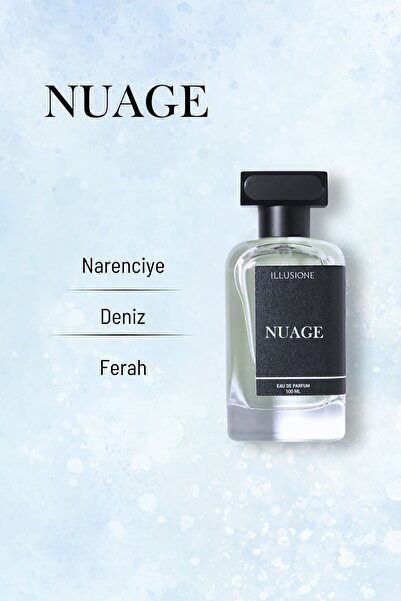ILLUSIONE FRAGRANCE Nuage Edp Erkek Parfüm 100ml | Narenciye-marin-fresh | Deniz, Bergamot, Narenciye, Amber