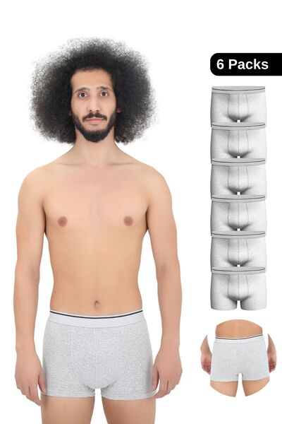 CENKO Чоловічі 6 штук еластичні Slim Fit тонкі тканини для щоденного використ...