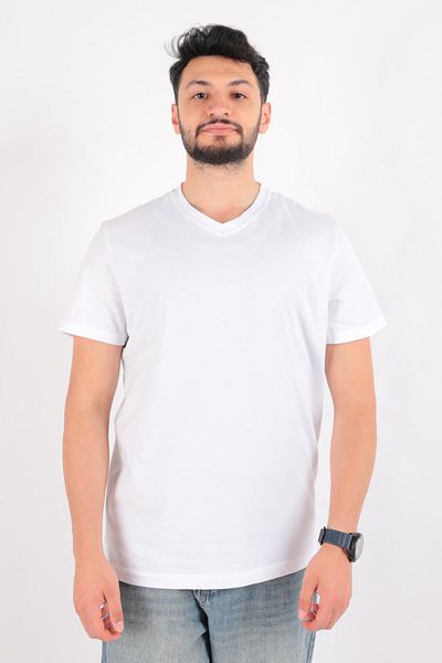 Cazador Τζαζ 4624 Stn. Μπλουζάκι V Single Jersey (2024-ΚΑΛΟΚΑΙΡΙ)