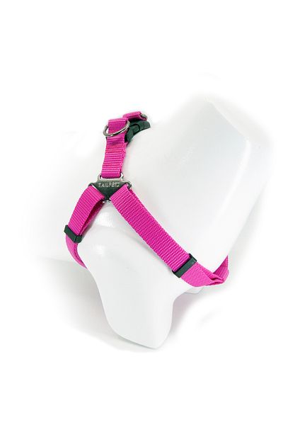 Tailpetz Pink Sturdy Adjustable and Easy-To-Attach Step-In Dog Chest Collar
