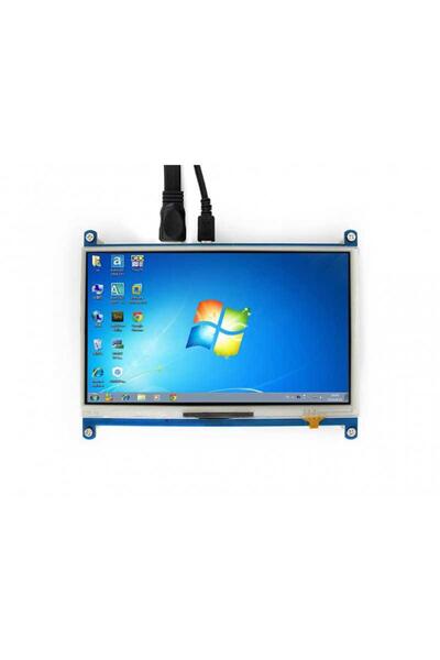 TLS Robotik Waveshare 7 inch HDMI LCD Rezistif Dokunmatik Ekran 1024x600