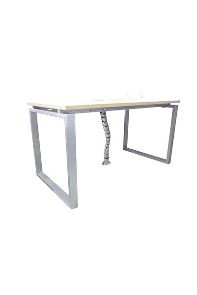 Mahmayi Ergo Silver Cable Management System Neat, Durable, and Flexible Wire for Mess-Free Tables