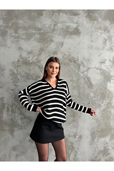 Diviny Polo Neck Oversize Knitwear Sweater