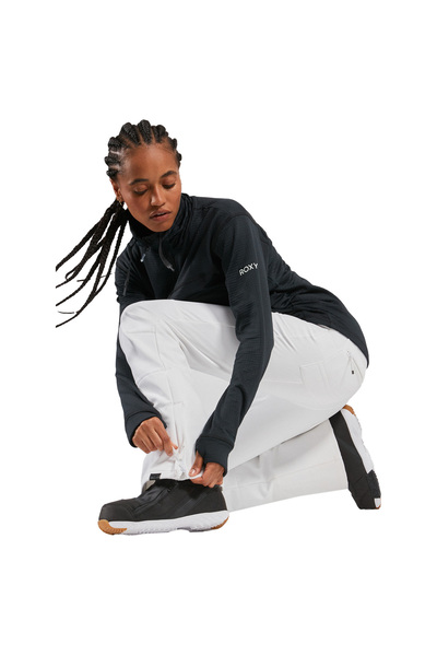 Roxy Rising High Pt Women's White Snowboard Pants Women's Snowboard Pants Erjtp03285