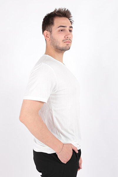 Cazador 4153 Ανδρικό μπλουζάκι με λαιμόκοψη