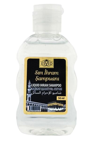 ESVED Kokusuz İhram Seti 5li , İhram Sıvı Sabunu, İhram Şampuan, İhram Katı Sabun, İhram Islak Mendil