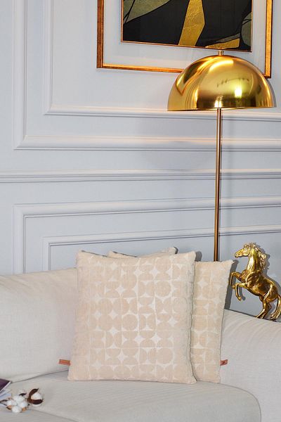 BİRHOME Nova Jakar Special Design 2 τεμαχίων Διακοσμητικό κάλυμμα μαξιλαριού 43x43 cm (BEJ)