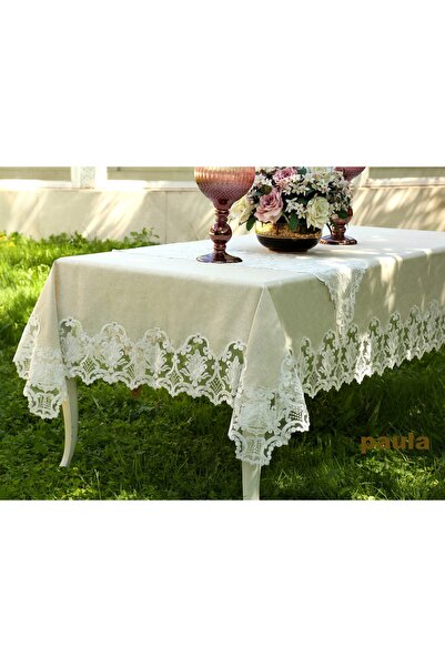 Daimon Home Paula Model Güpürlü Masa Örtüsü