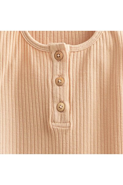 Chakra Rainbow Fırfırlı Body Somon