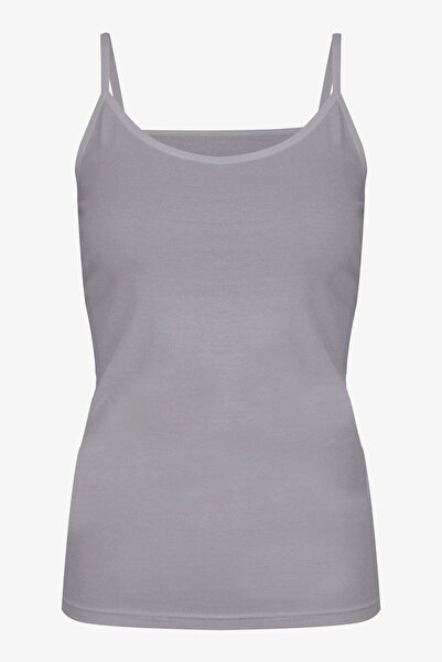 koza iç giyim Women's 2-Piece Cotton Basic Rope Strap Tank Top