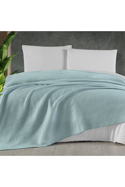 Schafer 200X220 Mint Home Royal Double Blanket